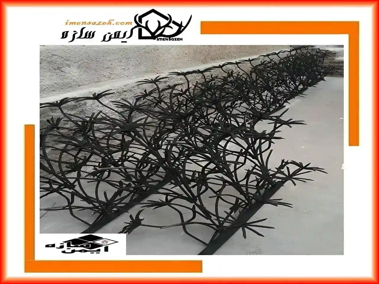 نرده اهنی نخل