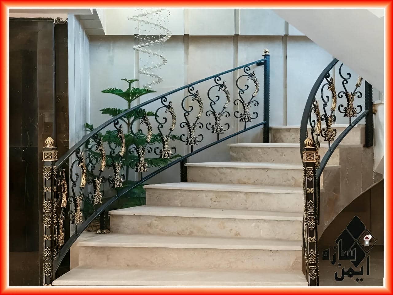 نمایندگی خرید نرده CNC شرکت ایمن سازه