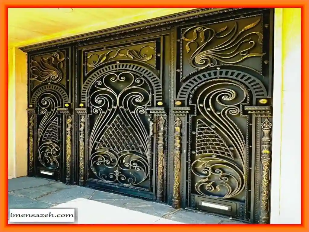 درب حیاط فلزی ارزان درب حیاط فلزی ارزان