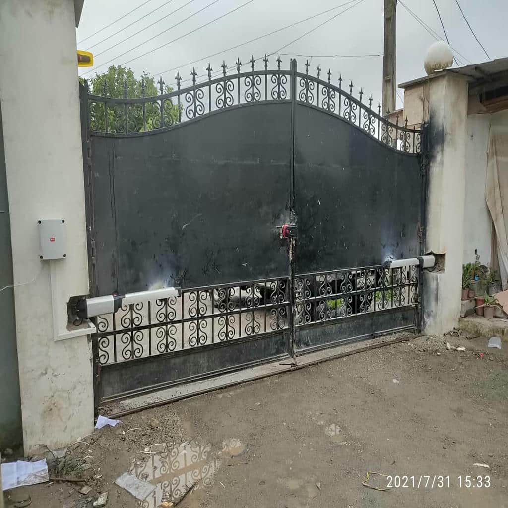 جک درب پارکینگ بازویی 517 جک درب پارکینگ دو لنگه