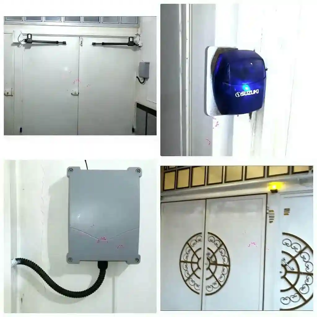اجزای اصلی جک درب پارکینگ