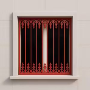 حفاظ پنجره مدل قندیل دار ویلایی حفاظ پنجره مدل قندیل دار ویلایی