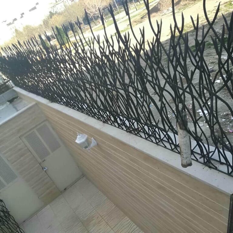 ساخت حفاظ شاخ گوزنی روی دیوار آپارتمانی و ویلا