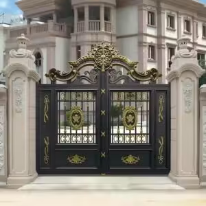 طراحی و ساخت درب پارکینگ فلزی