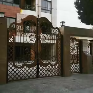 درب حیاط ساده و شیک