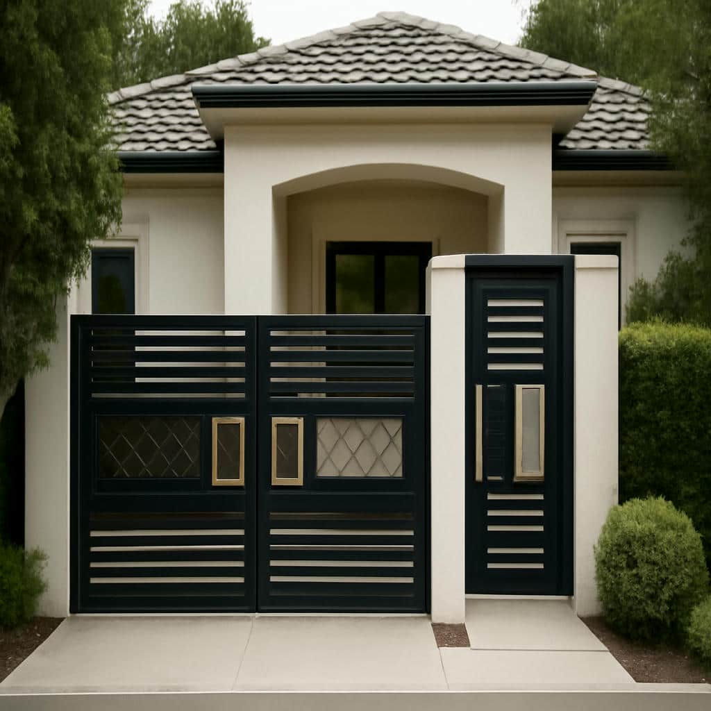 درب موریس با ورق فلزی