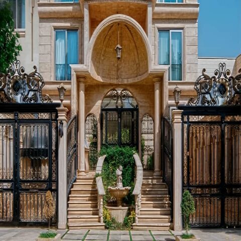 درب ورسای 6 محصولات درب فلزی ایمن سازه