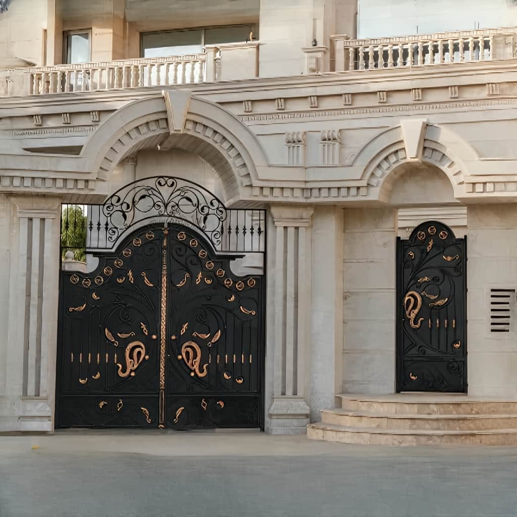 درب پروانه با ساختار مقاوم