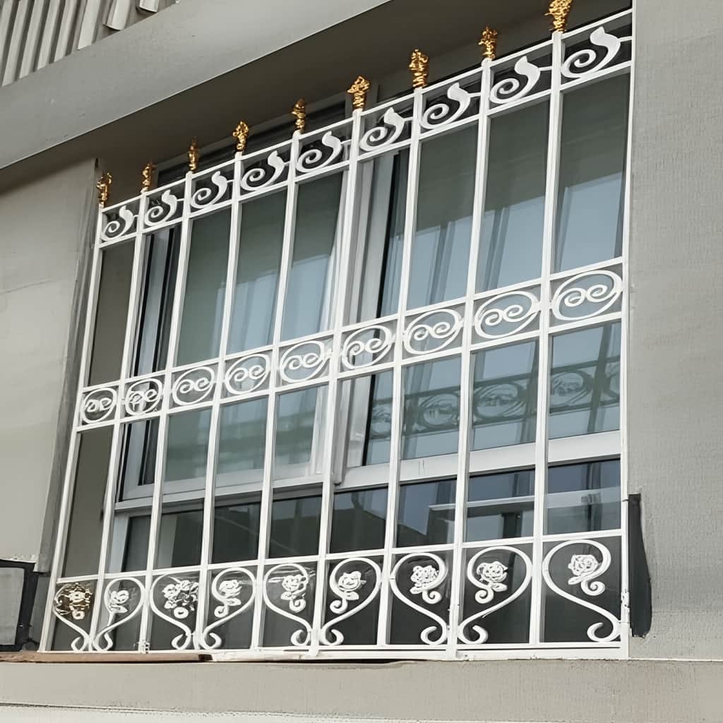 نصب حفاظ پنجره رنگ کوره ای در تهران