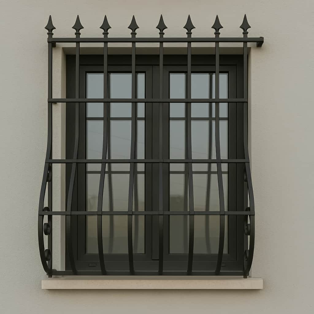 قیمت حفاظ پنجره ضدزنگ تقویت شده در استان گیلان