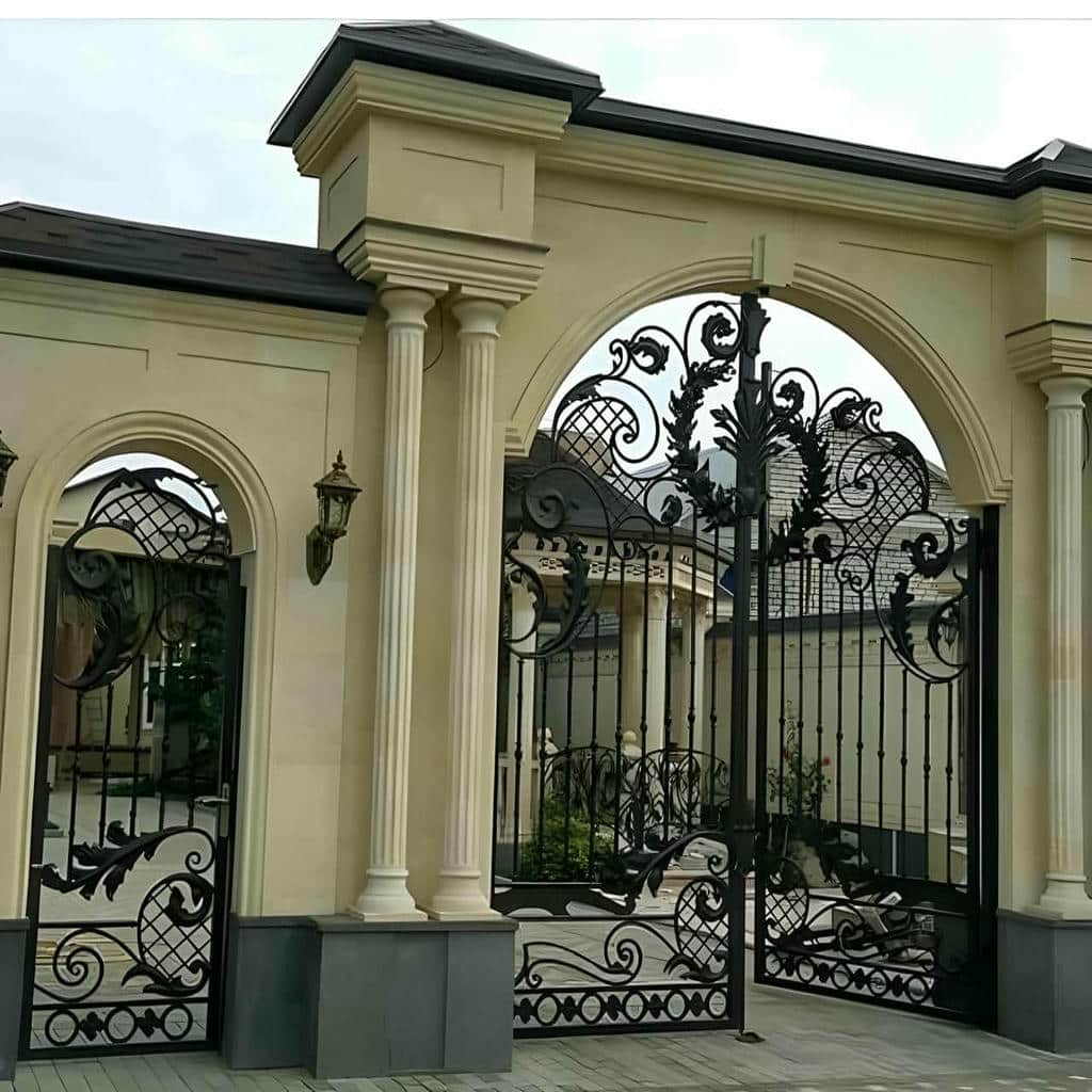 قیمت درب حیاط فرفورژه فلزی هماهنگ معماری در بندر دیلم