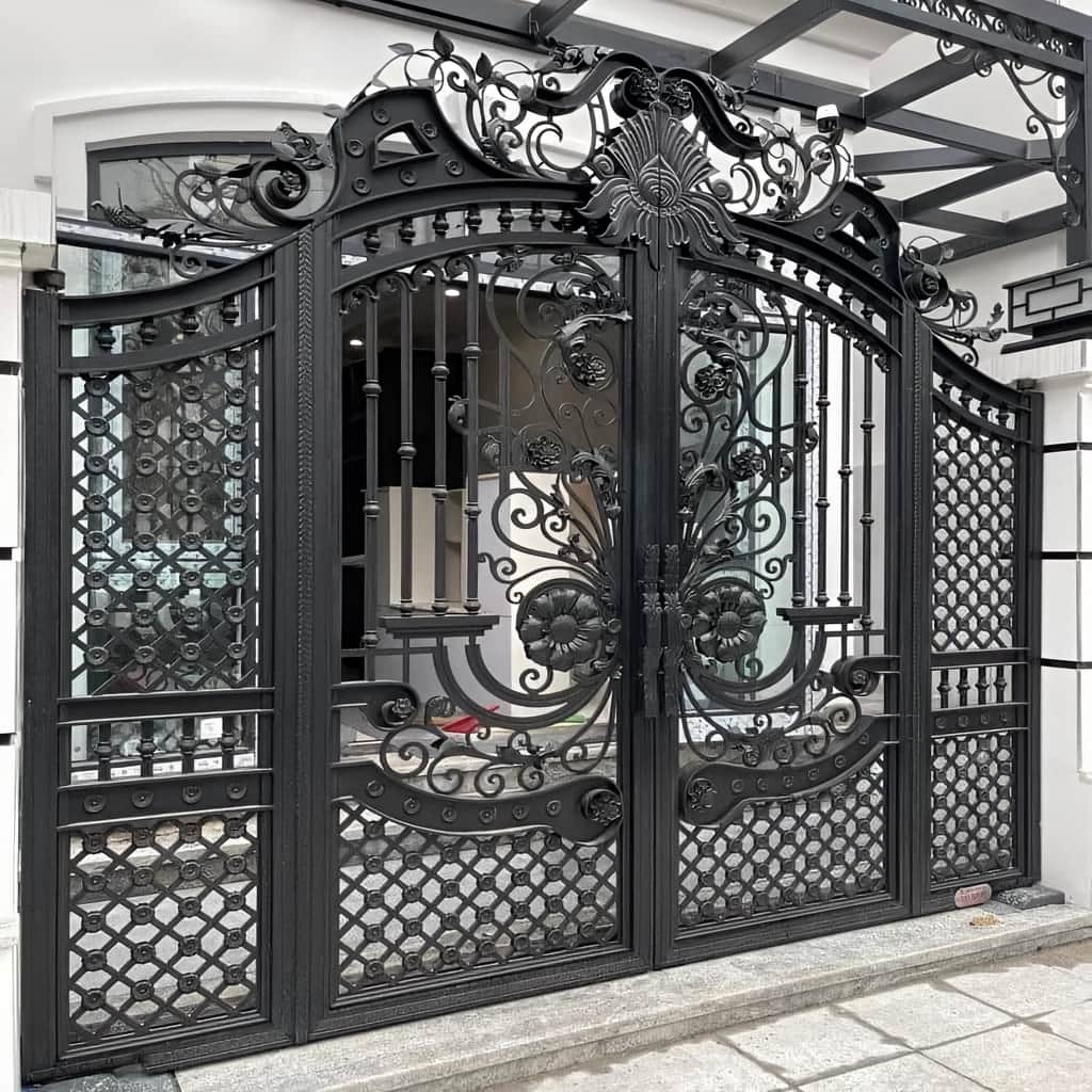 قیمت درب حیاط فرفورژه فلزی تقویت جوش در آبادان