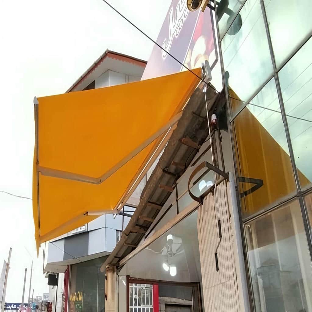 سایبان برقی در مهرشهر کرج