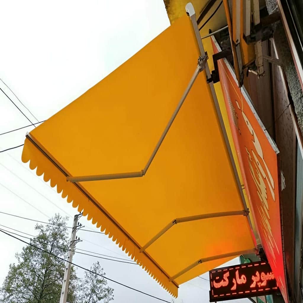 خرید سایبان برقی رنگ کوره ای در سمنان