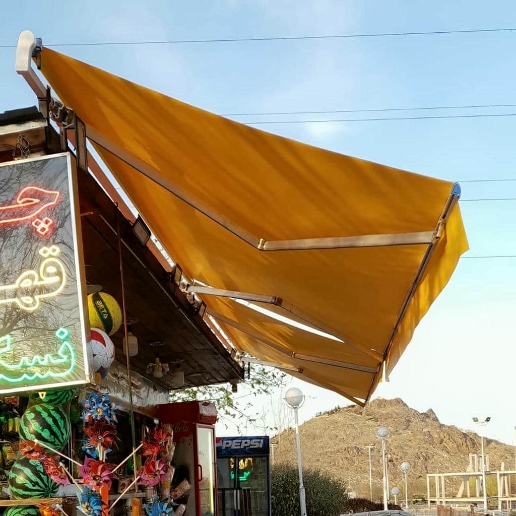 فروش سایبان برقی پوشش ضدزنگ در ایلام