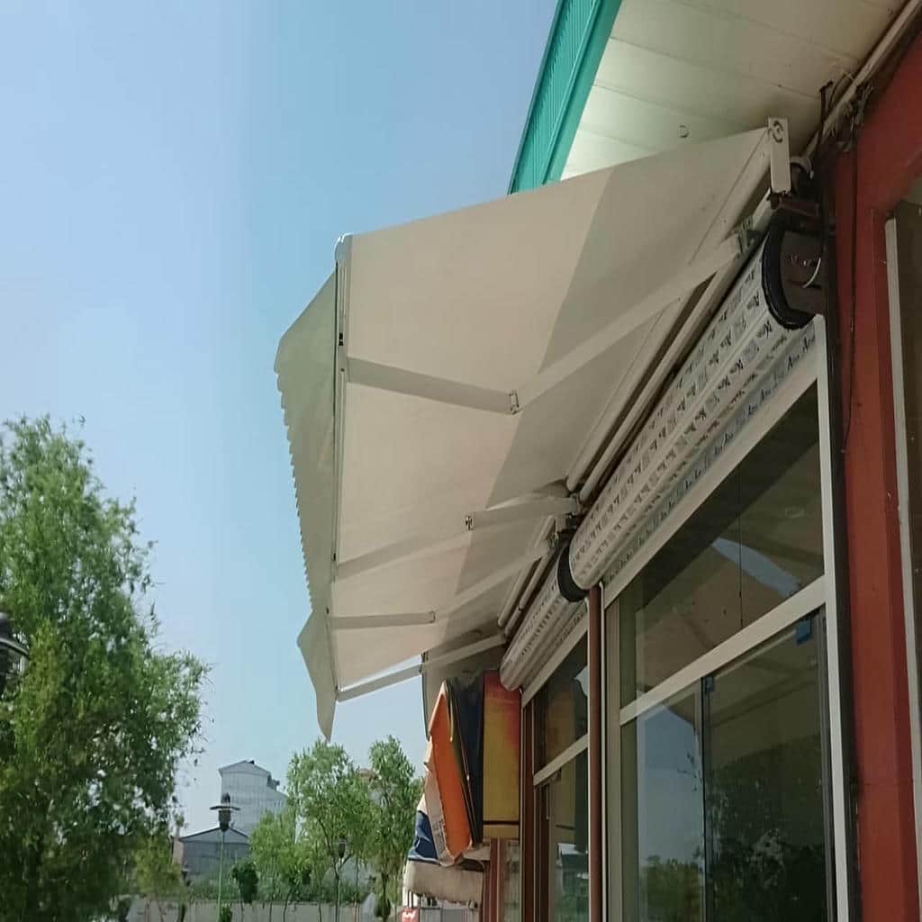 کارخانه سایبان برقی پروفیل تقویت شده در سمنان