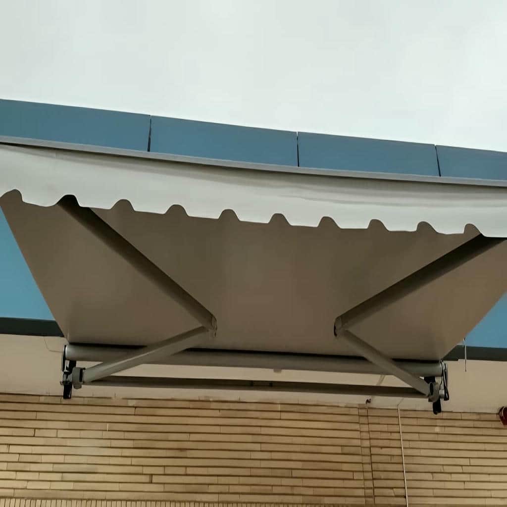 نصب سایبان برقی اتوماتیک در پرند