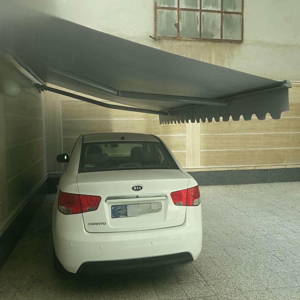 نصب سایبان برقی تراز دقیق در کردان