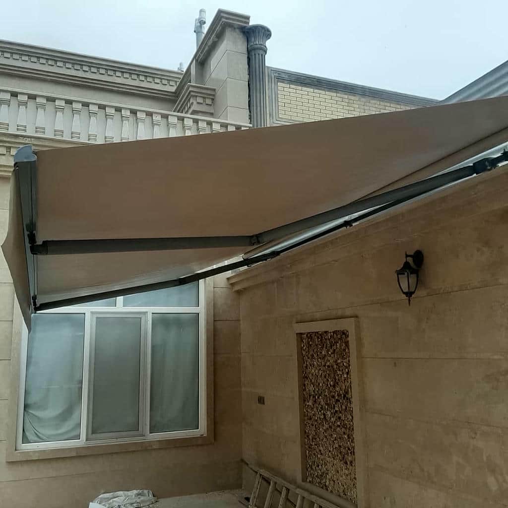 کارخانه سایبان برقی آلومینیومی در استان گیلان