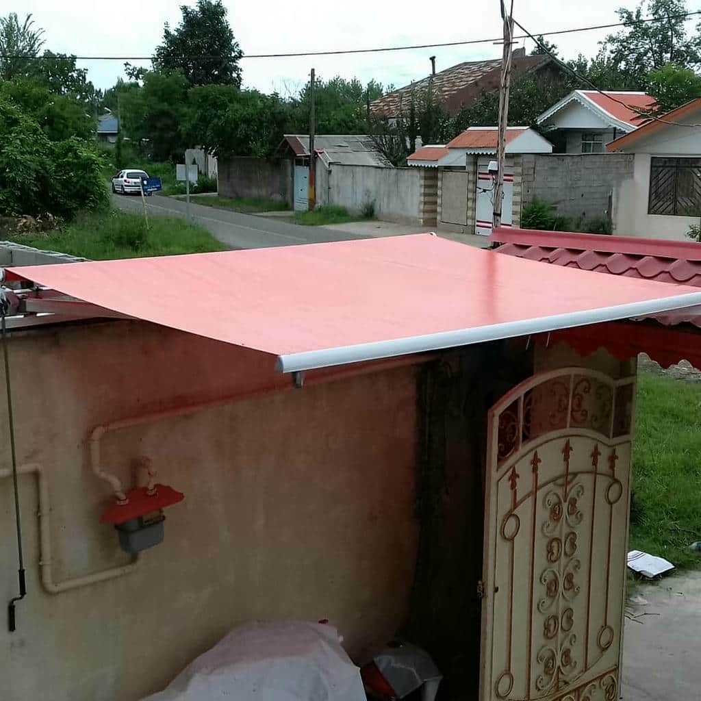 نصب سایبان برقی پارچه ای در کرمانشاه