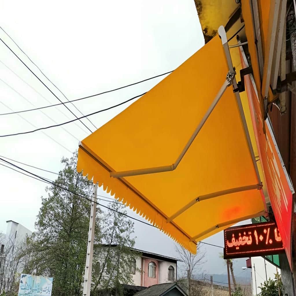 خرید سایبان برقی جمع شونده در عظیمیه کرج