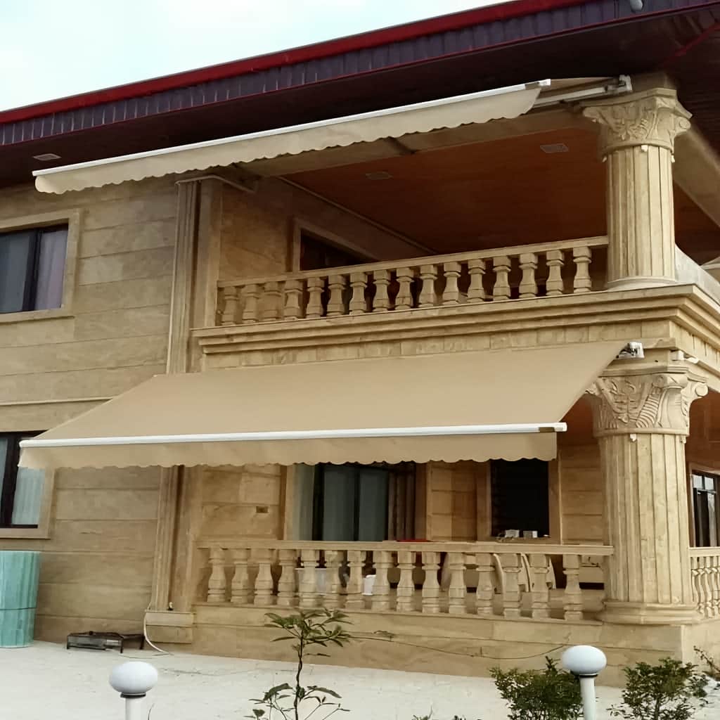 خرید سایبان برقی جمع شونده در نسیم شهر