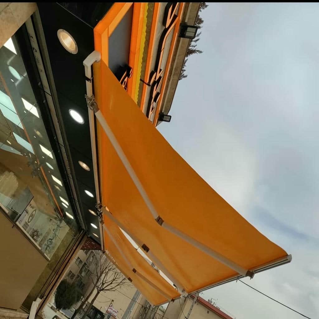 نصب سایبان برقی ضدزنگ در خرم آباد