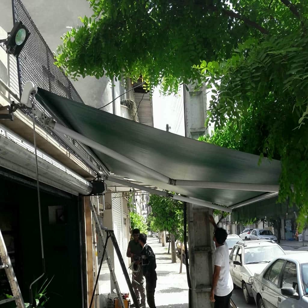 قیمت سایبان برقی مغازه در نظرآباد