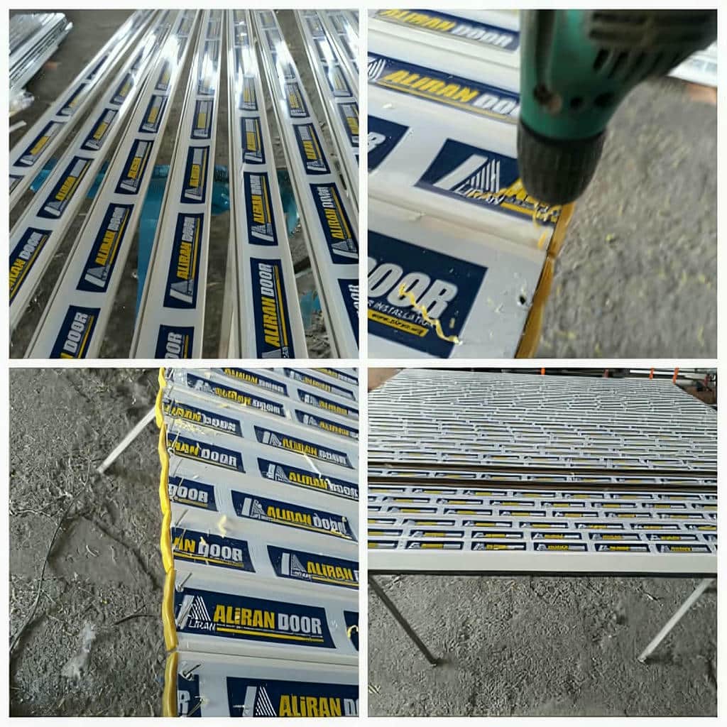 کارخانه کرکره برقی مغازه شهری در تبریز
