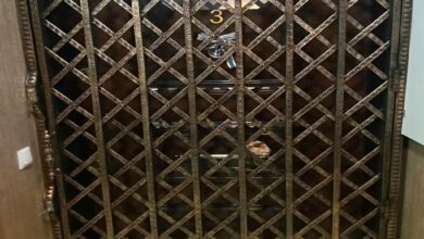 درب آکاردئونی در اصفهان