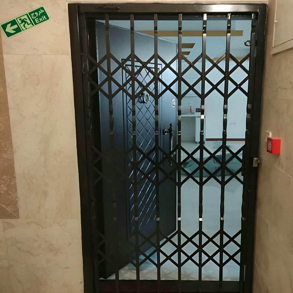 کارخانه درب آکاردئونی متریال مقاوم در قزوین