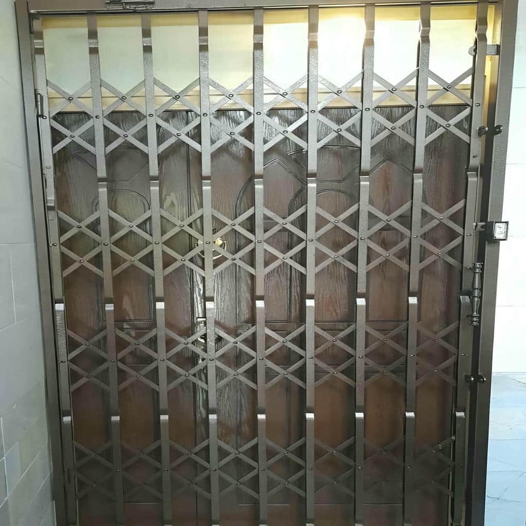 قیمت درب آکاردئونی یراق تقویت شده در ایلام
