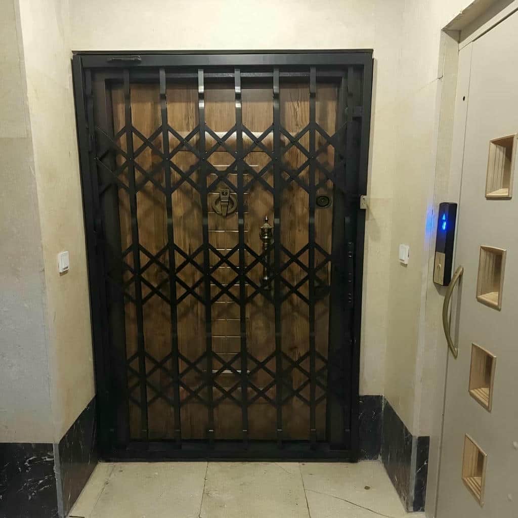 خرید درب آکاردئونی ضدسرقت در بندرعباس