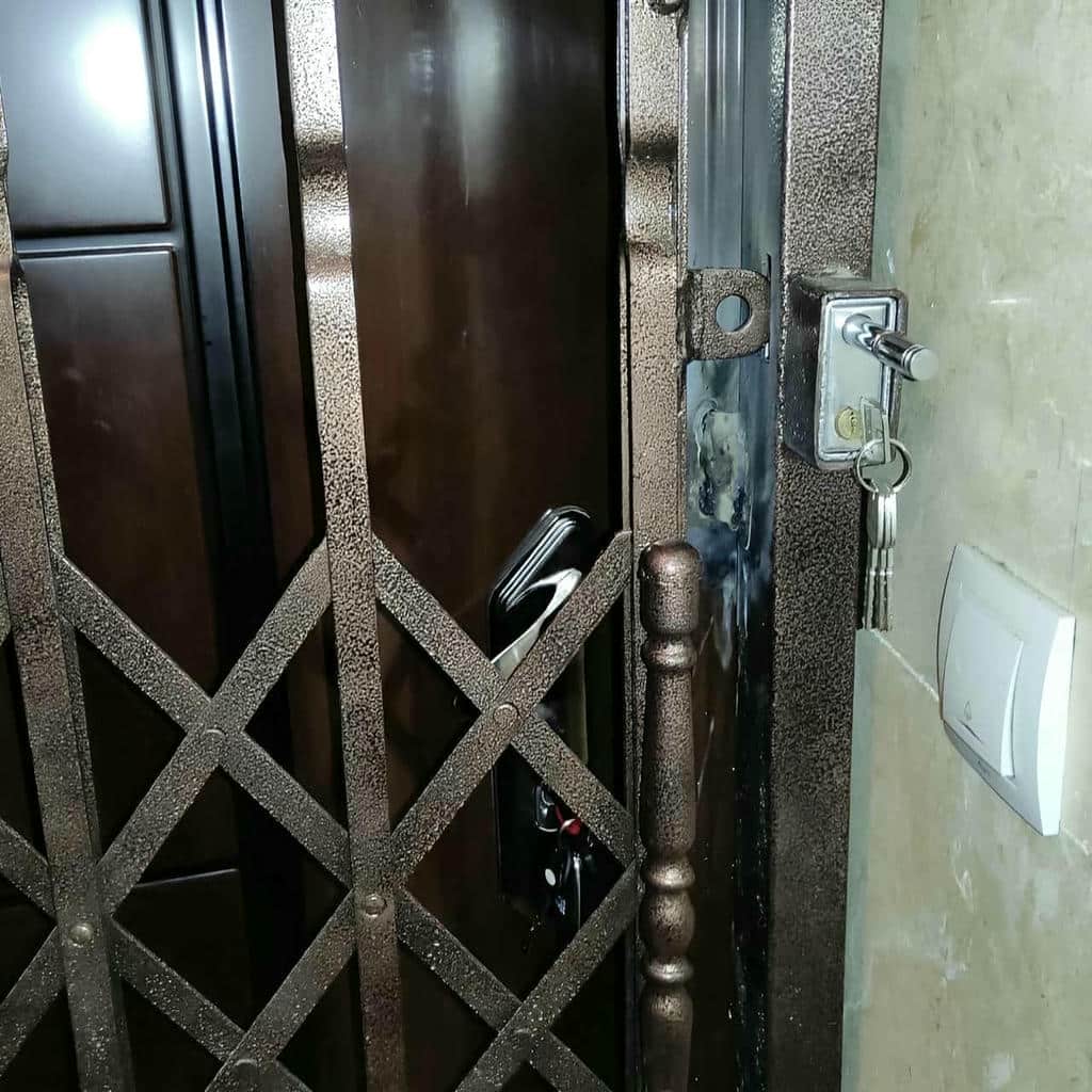 قیمت درب آکاردئونی قفل برش در بندرعباس