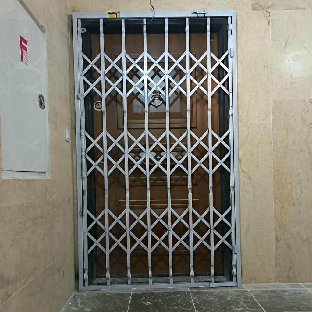 قیمت درب آکاردئونی ضدزنگ در قشم