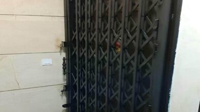 درب آکاردئونی در سنندج