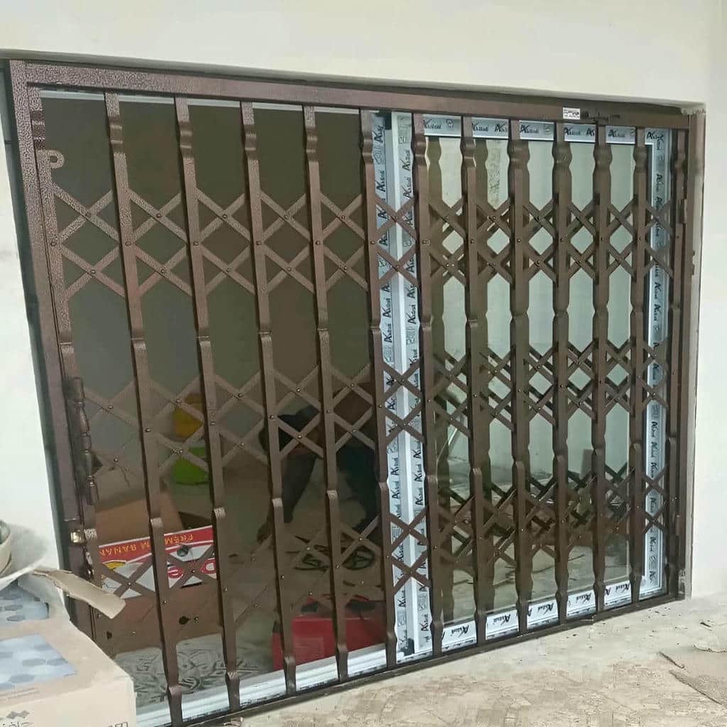 خرید درب آکاردئونی ریلی در بومهن