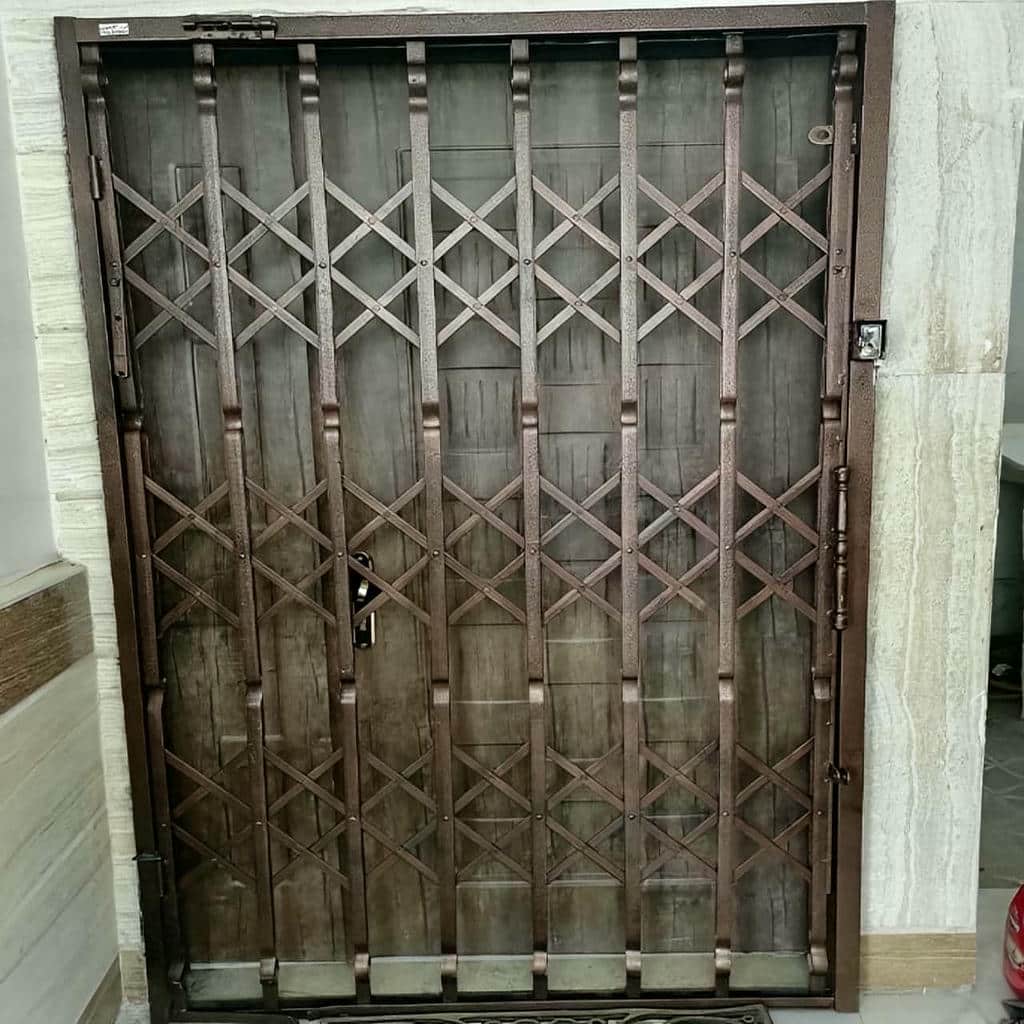 خرید درب آکاردئونی ضدسرقت در کرمان