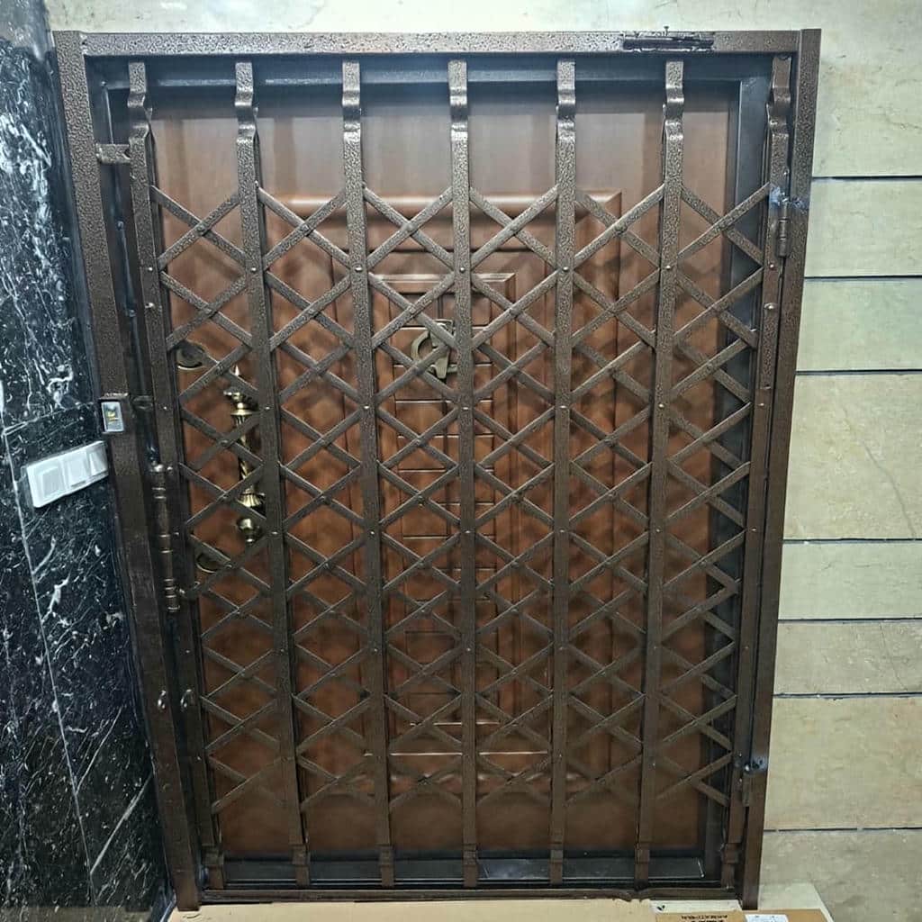 قیمت درب آکاردئونی مدل تقویت شده در سنندج