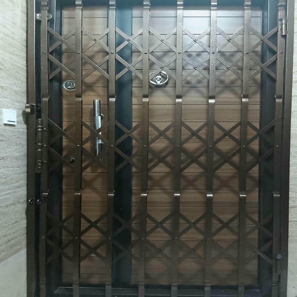 فروش درب آکاردئونی حفاظ آپارتمان در ساوه