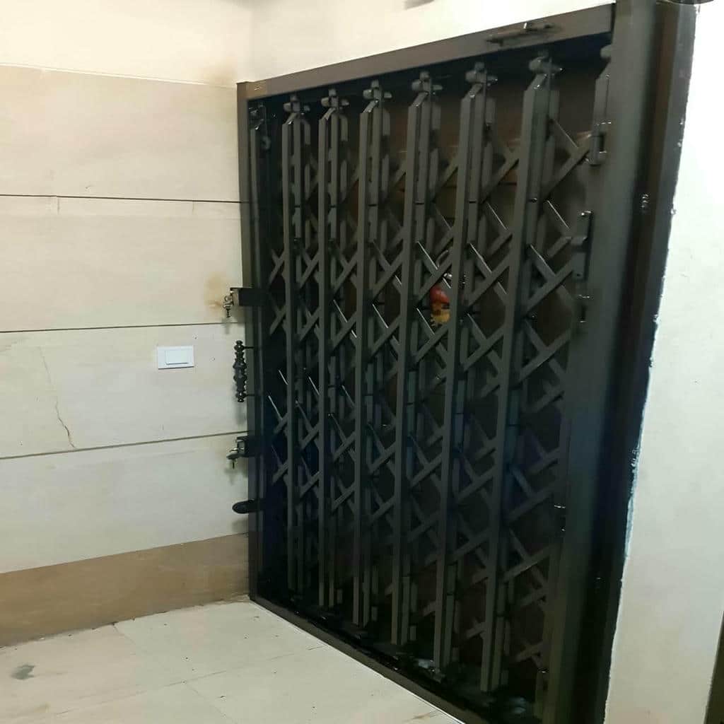 قیمت درب آکاردئونی پوشش ضدزنگ در کردان