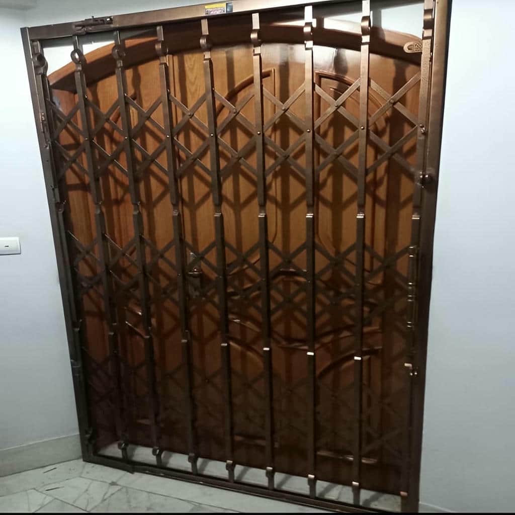 خرید درب آکاردئونی مدل ساده در نوشهر