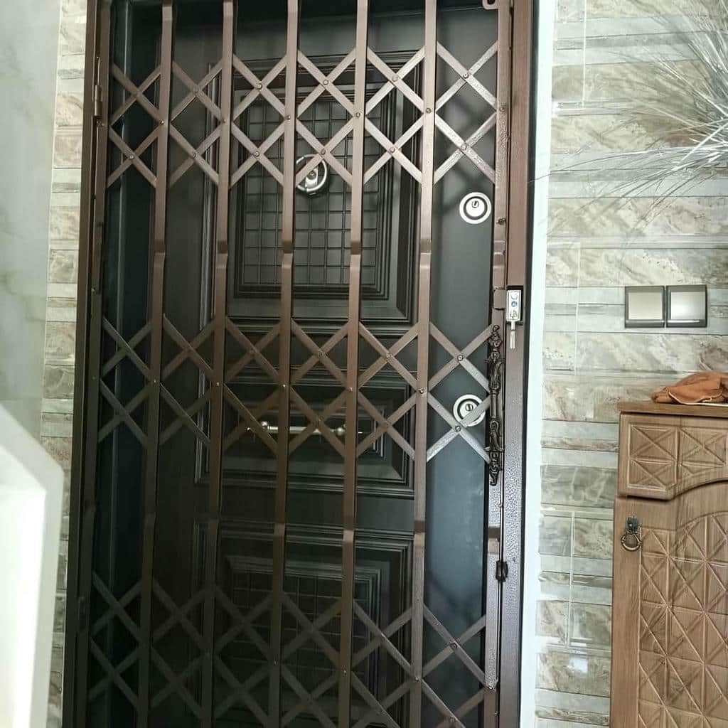 خرید درب آکاردئونی مدل ساده در ایلام