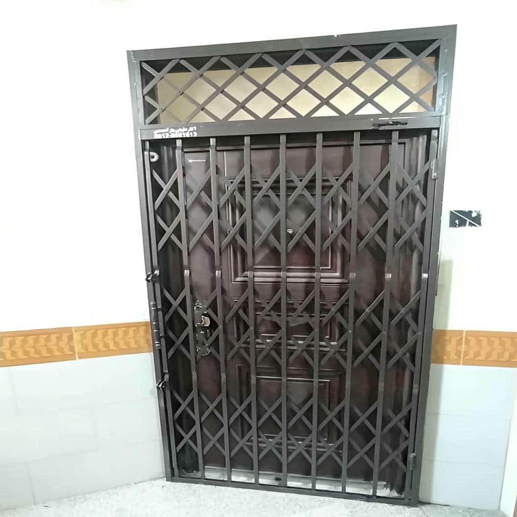 فروش درب آکاردئونی آپارتمانی در فشم