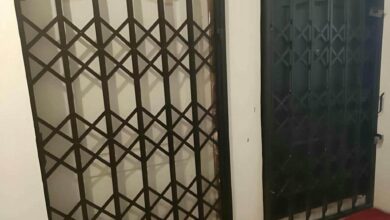 درب آکاردئونی در کرج