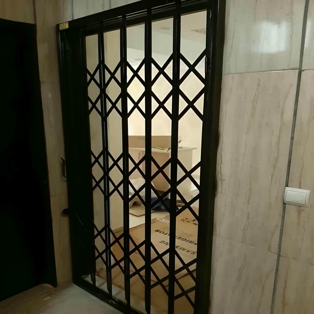 قیمت درب آکاردئونی مدل تقویت شده در رفسنجان