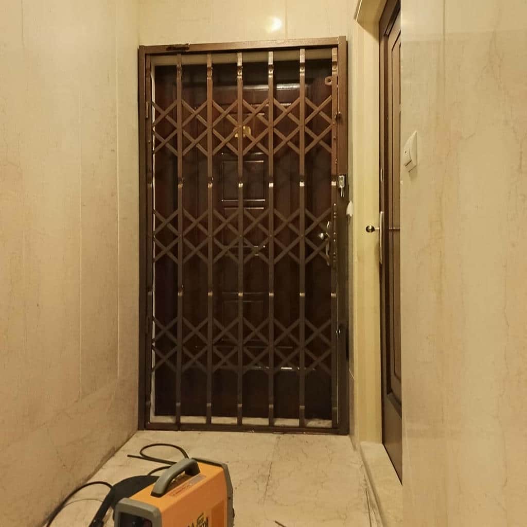 خرید درب آکاردئونی ریلی در پرند