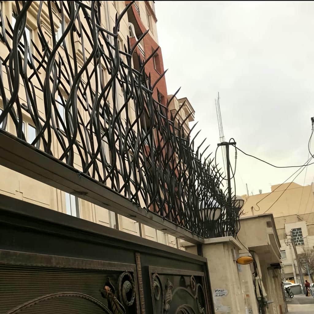 نصب حفاظ شاخ گوزنی ضدزنگ صنعتی در نیشابور