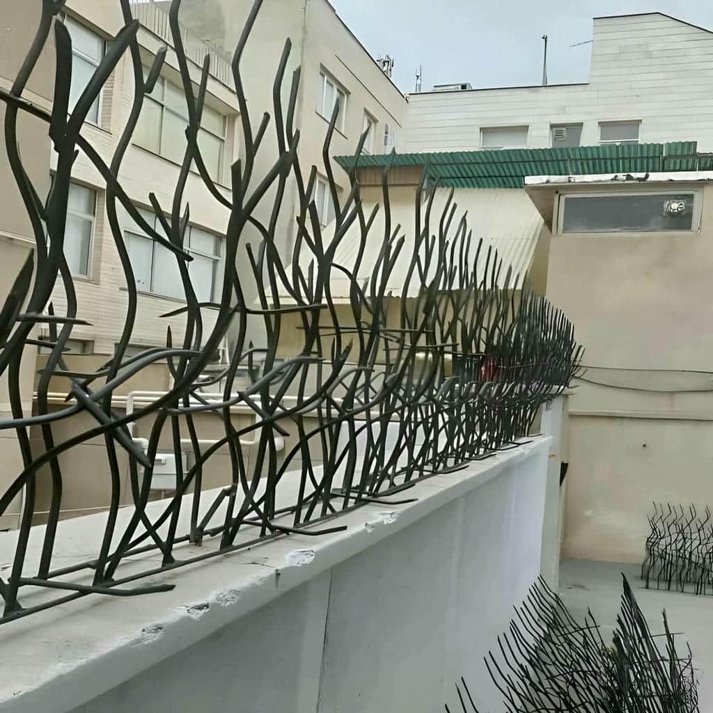 نصب حفاظ شاخ گوزنی ضدزنگ صنعتی در تبریز