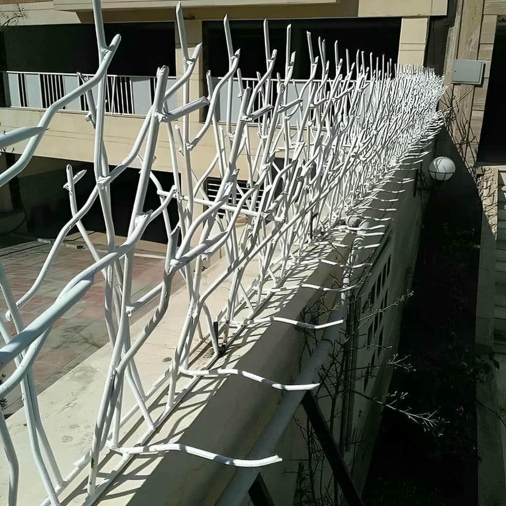 خرید حفاظ شاخ گوزنی دیوار بلند در قزوین